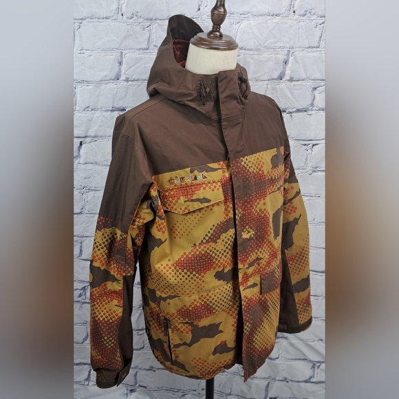 Burton Men's Phantom Jacket Winter Jacket Coat Hoodie Ski Snowboarding Medium - Picture 3 of 16